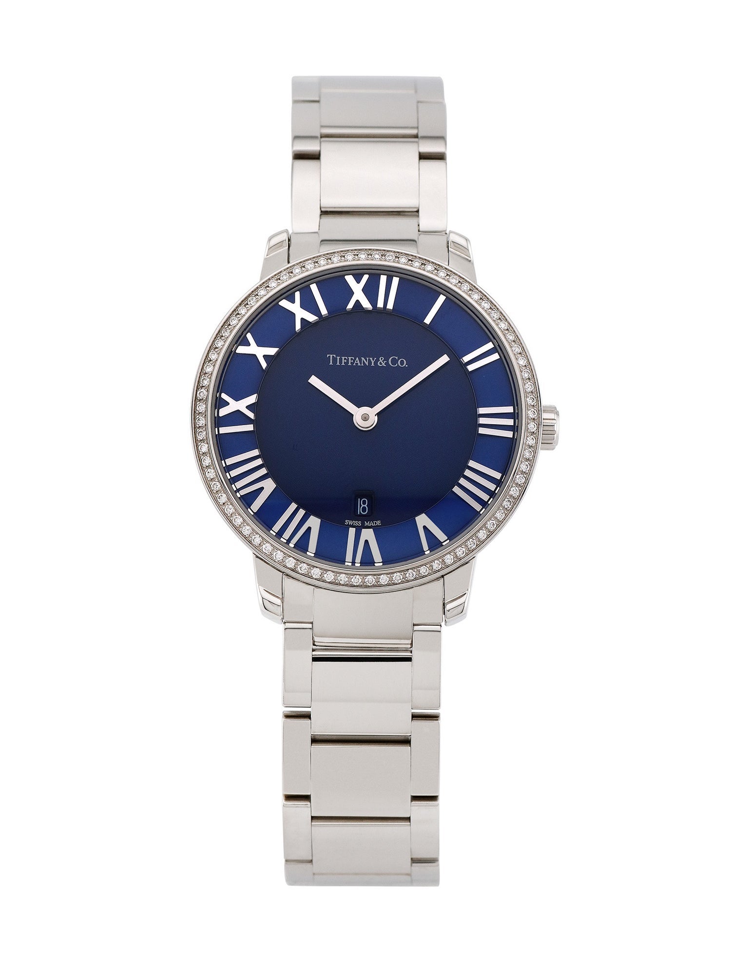 Tiffany & Co. Atlas 2 Hand Watch