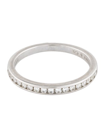 Tiffany & Co. Platinum Diamond Tiffany® Setting Wedding Band