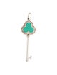 Tiffany & Co. Enamel Trefoil Key Pendant