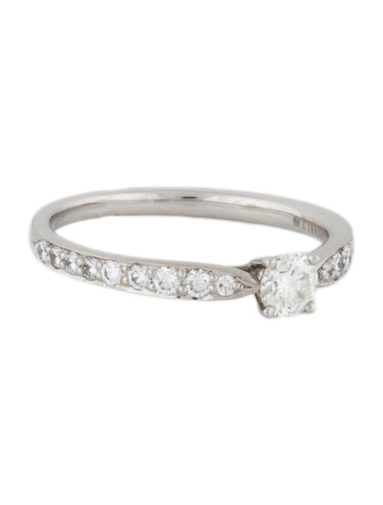 Tiffany & Co. Platinum Diamond Harmony Engagement Ring