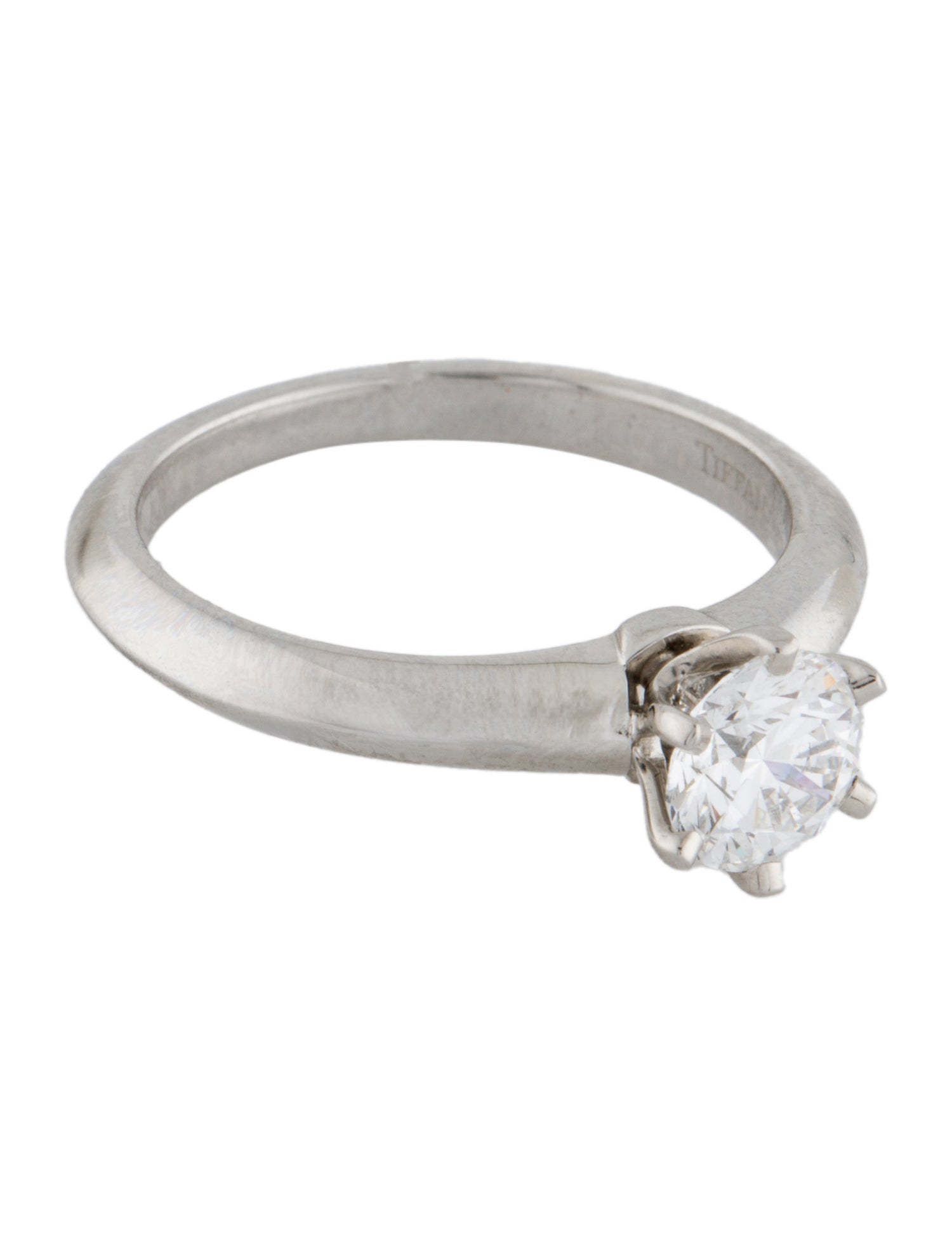 Tiffany & Co. Platinum Diamond Engagement Ring
