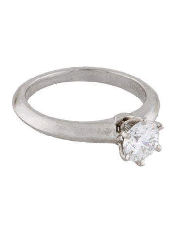 Tiffany & Co. Engagement Ring Platinum Diamond 4