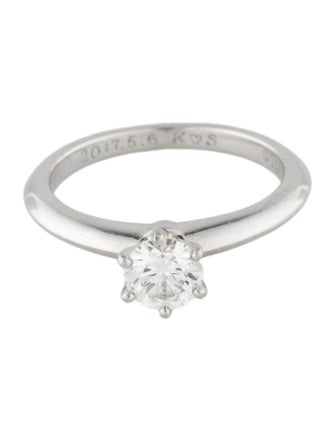 Tiffany & Co. Platinum Diamond Engagement Ring