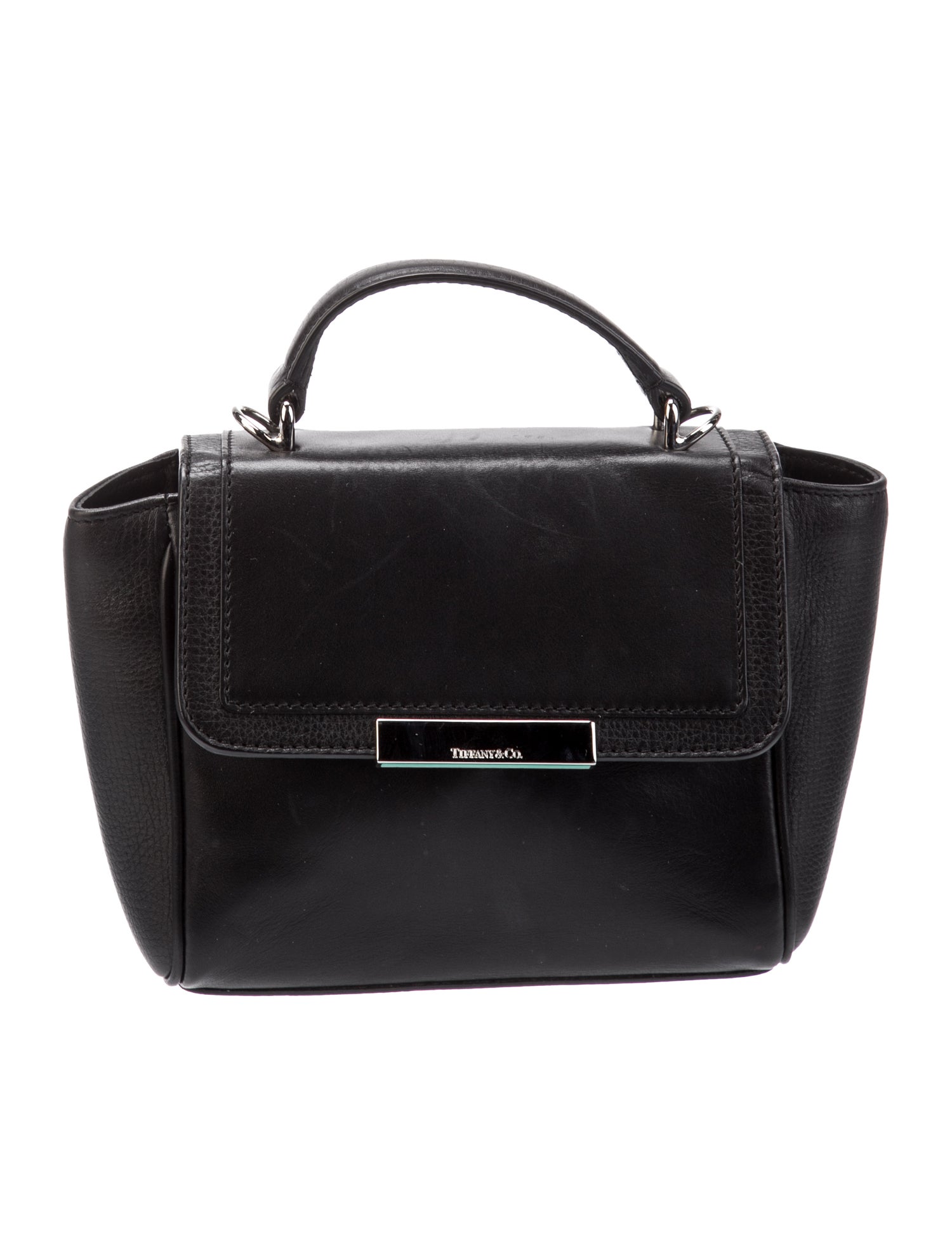 Tiffany & Co. Leather Top Handle Bag