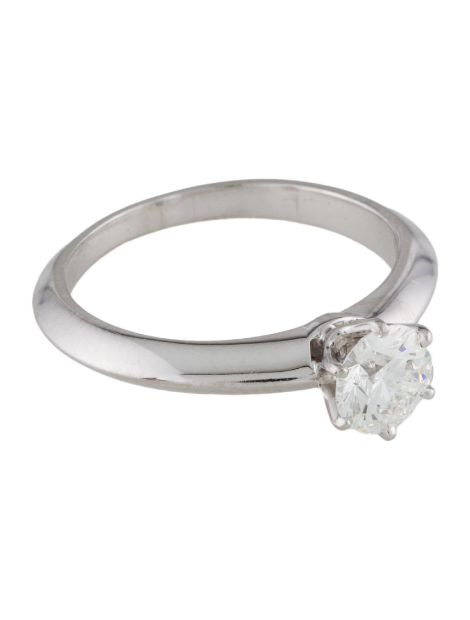 Tiffany & Co. Platinum Diamond Engagement Ring