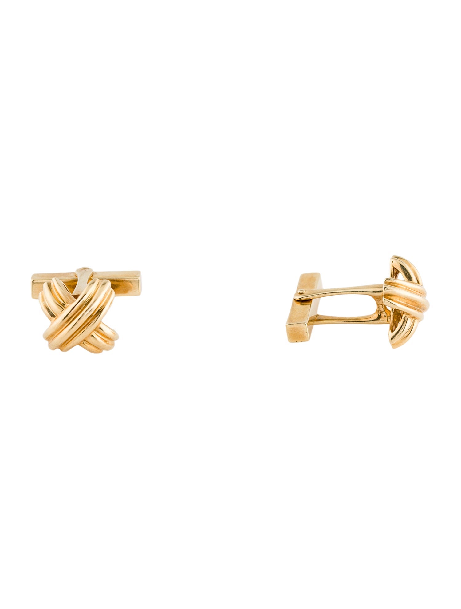 Tiffany & Co. Vintage 18K Signature X Cufflinks
