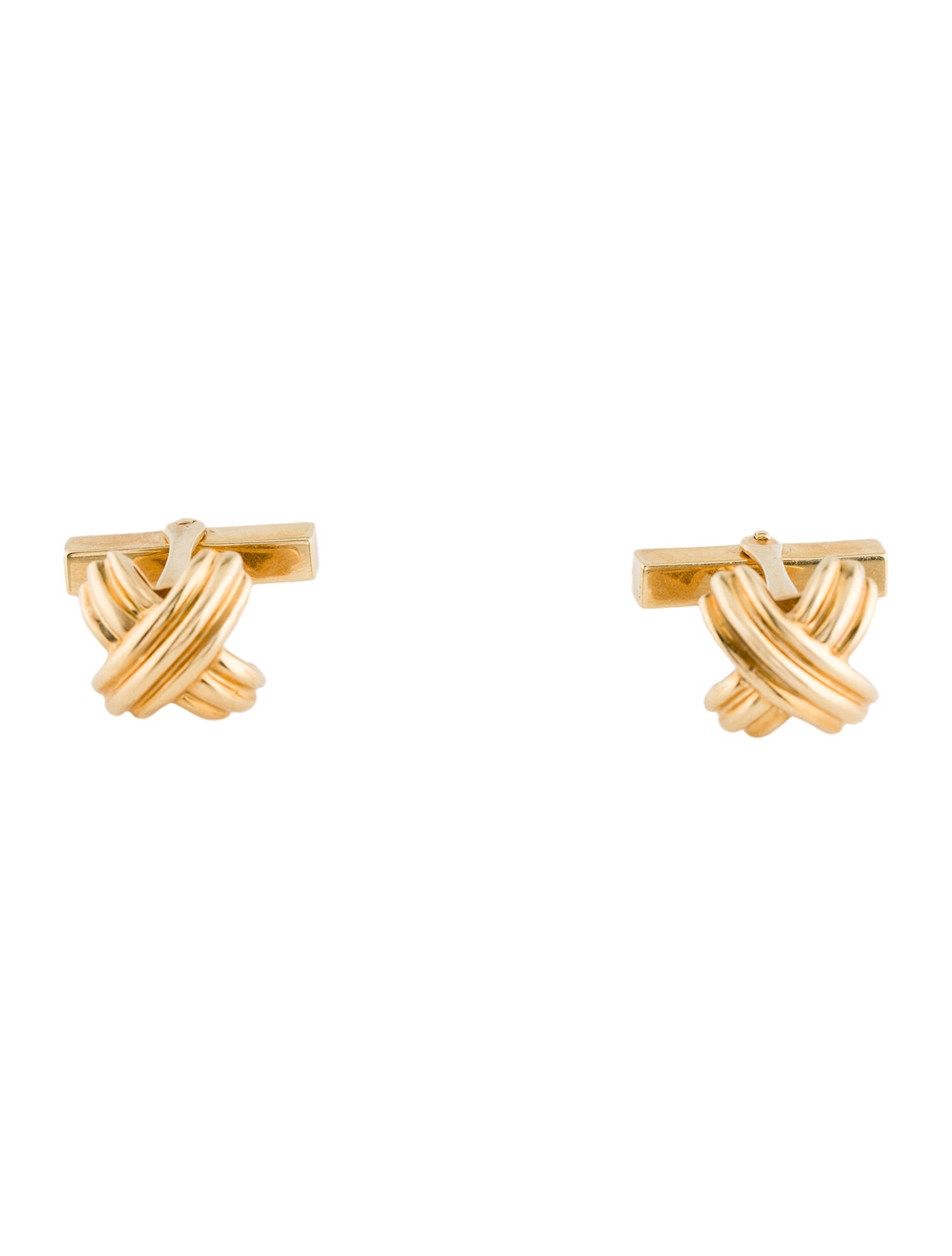Tiffany & Co. Vintage 18K Signature X Cufflinks