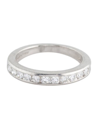Tiffany & Co. Platinum Diamond Wedding Band