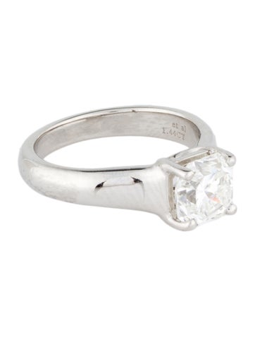 Tiffany & Co. Engagement Ring Platinum 1.44ct Diamond 3.75