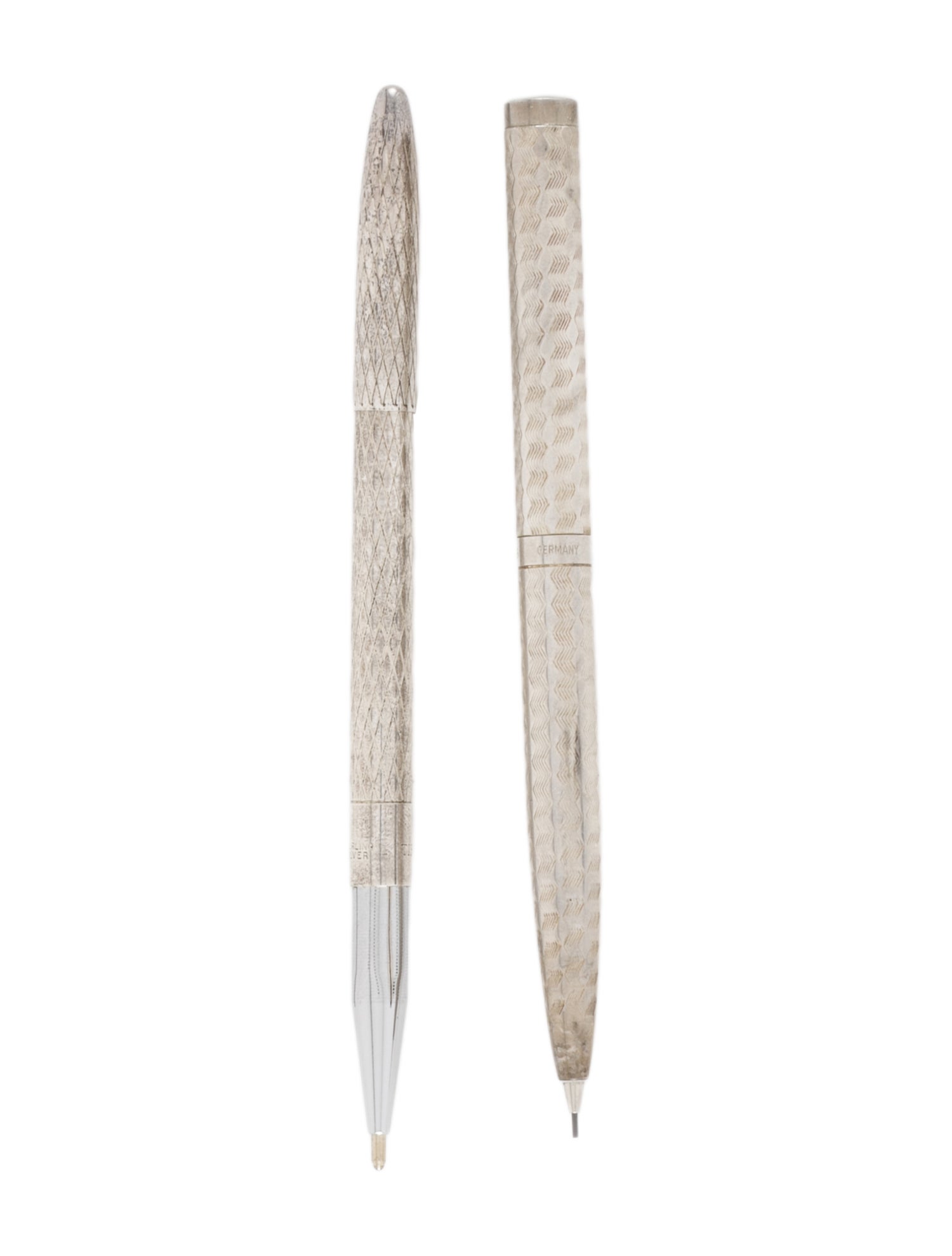 Tiffany & Co. Sterling Silver Mechanical Pencil And Pen Set