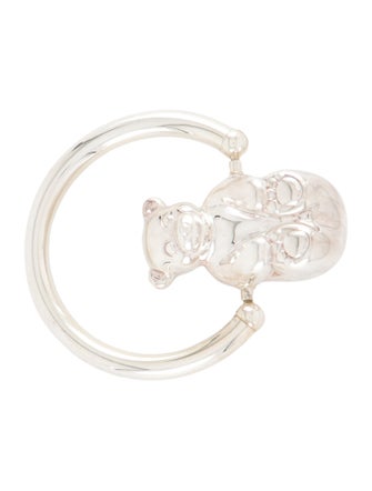 Tiffany & Co. Tiffany & Co Silver Teddy Bear Rattle