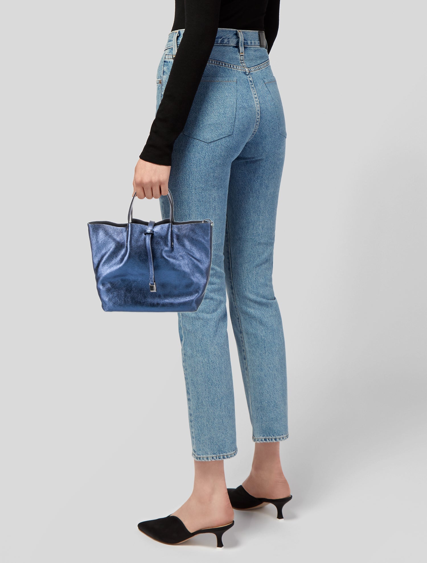 Teiban Top Handle Frill Bag main image 0