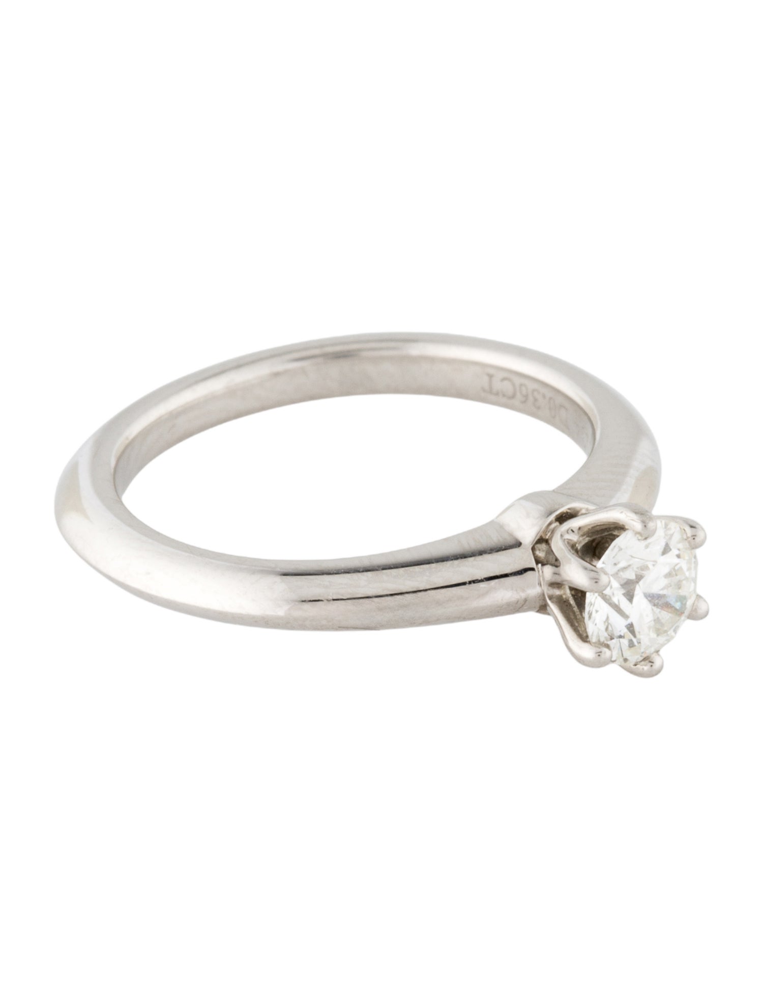 Tiffany & Co. Platinum Diamond Engagement Ring