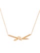 Tiffany & Co. 18K Knot Pendant Necklace