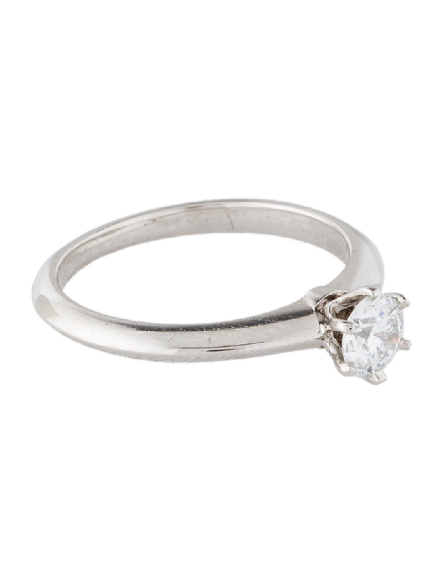 Tiffany & Co. Platinum Diamond Engagement Ring