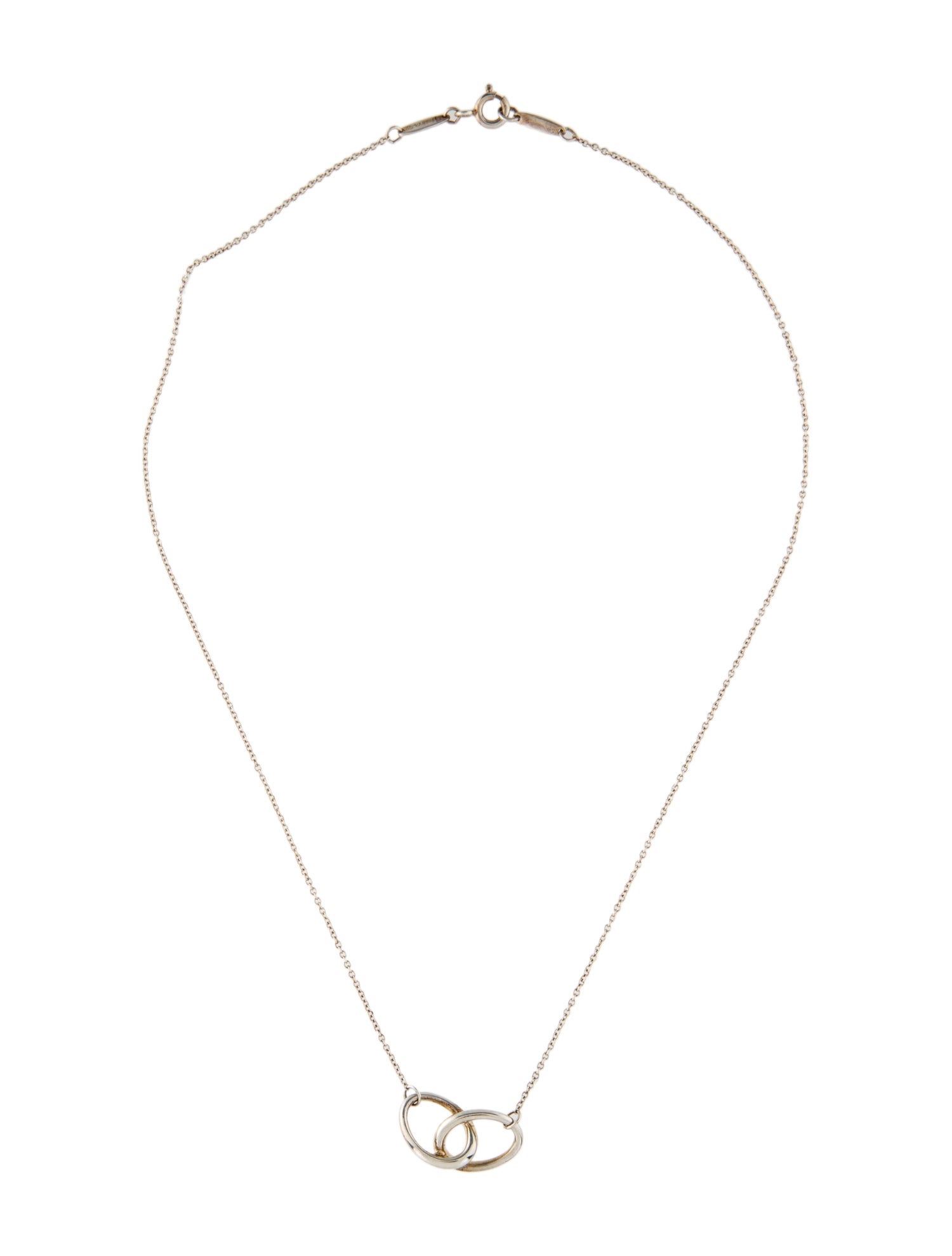 Tiffany & Co. Interlocking Pendant Necklace
