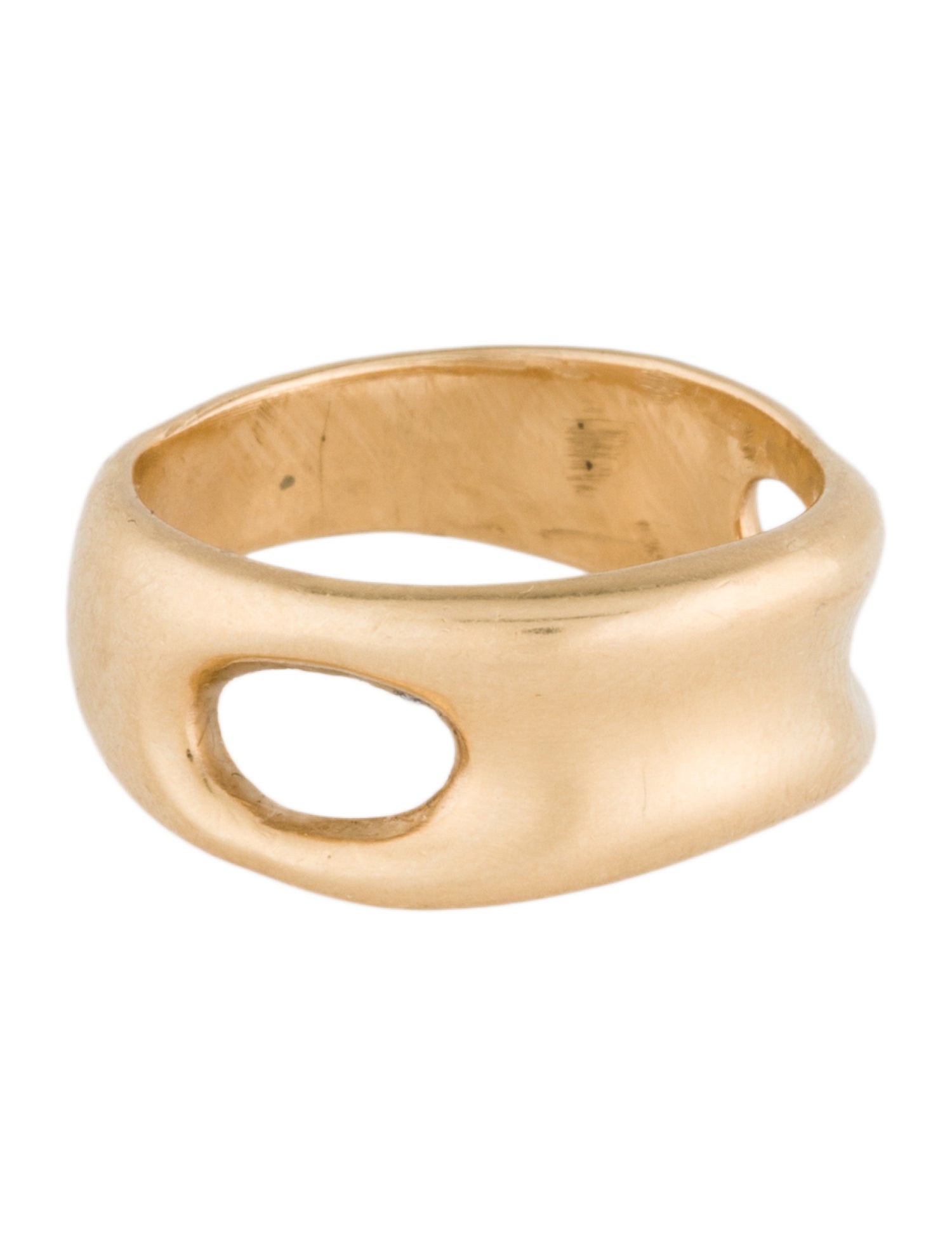 Tiffany & Co. 18K Open Side Band