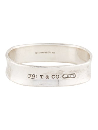 Tiffany & Co. Square Cushion 1837 Bangle Bracelet