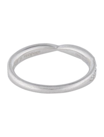 Tiffany & Co. Platinum Diamond Wedding Band