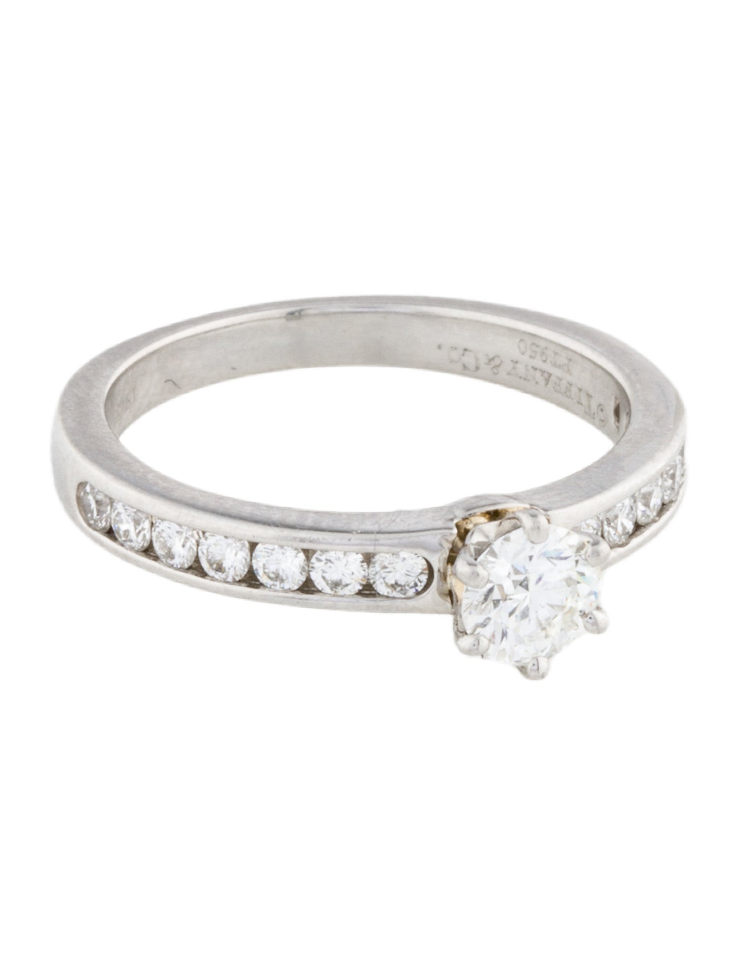 Tiffany & Co. Platinum Diamond Engagement Ring