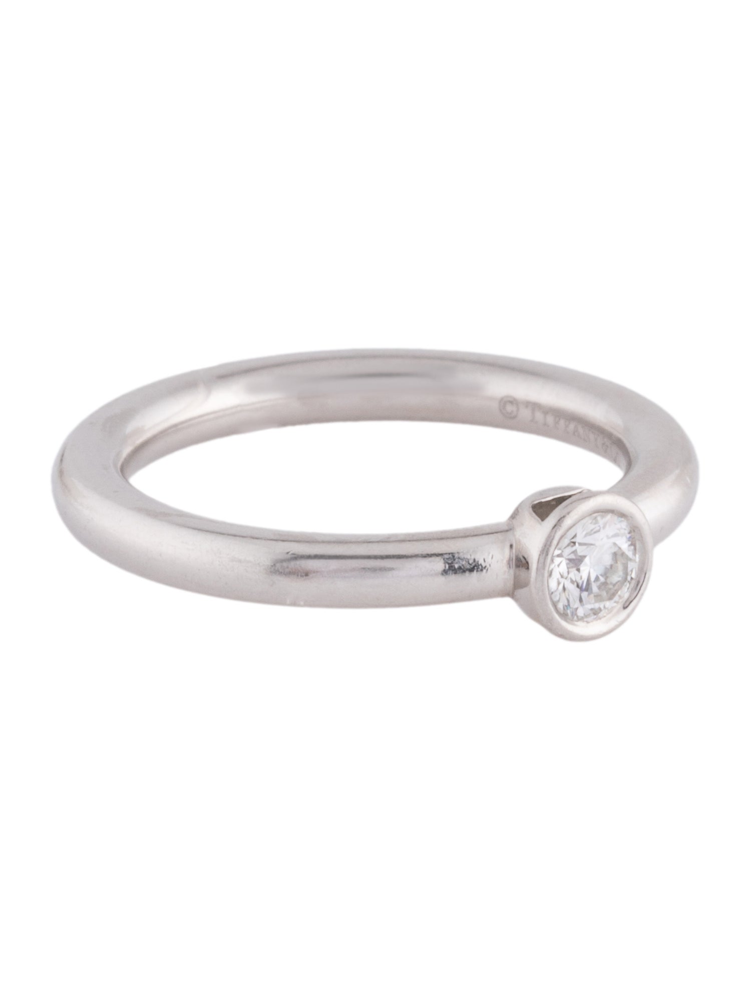 Tiffany & Co. Platinum Diamond Engagement Ring