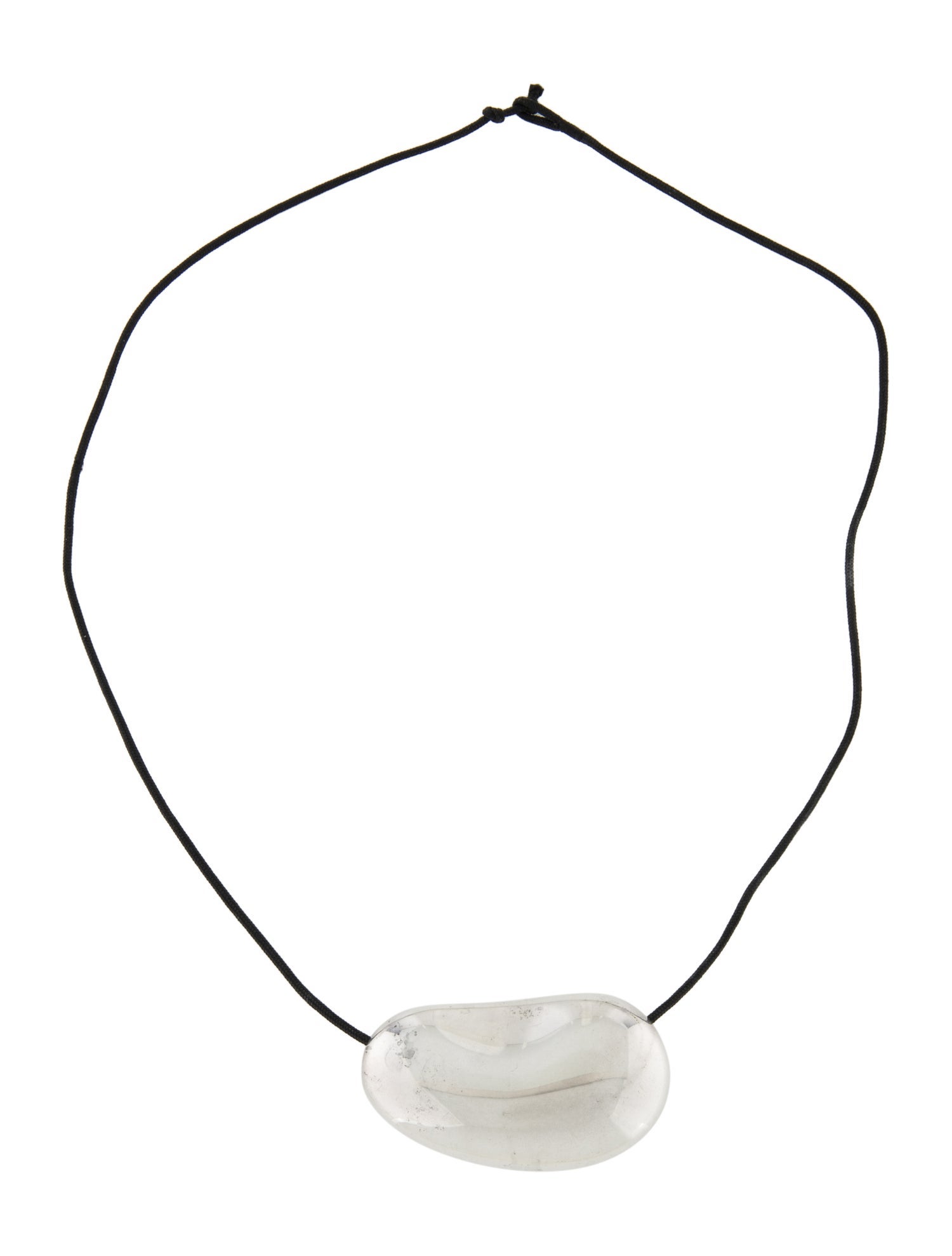 Tiffany & Co. Elsa Peretti Bean Pendant Necklace