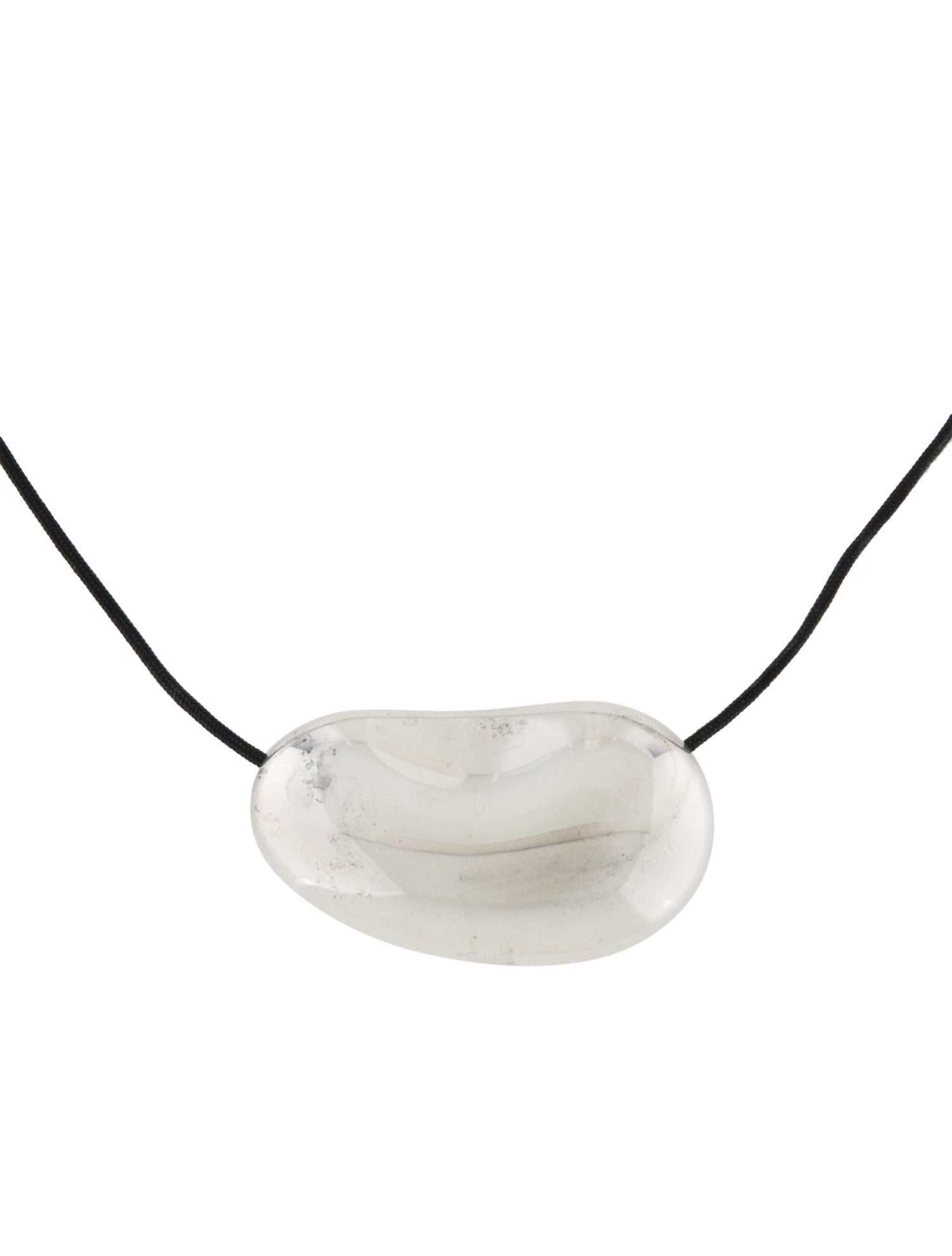 Tiffany & Co. Elsa Peretti Bean Pendant Necklace