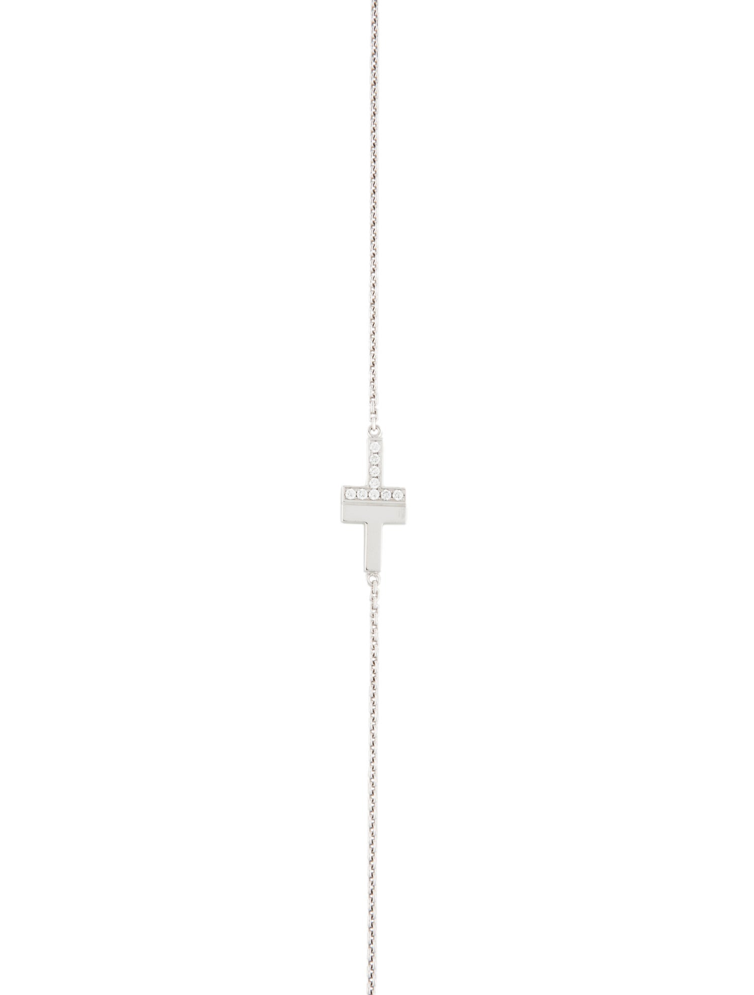 Tiffany & Co. 18K Turquoise & Diamond Station Necklace