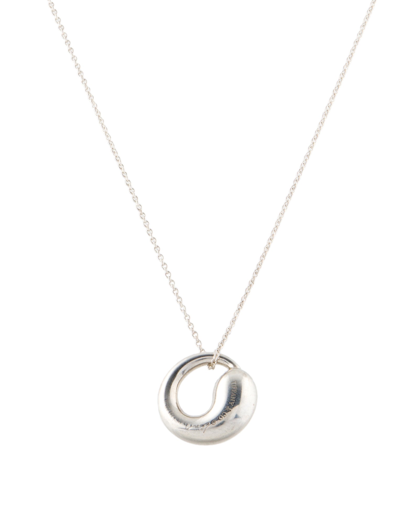 Tiffany & Co. Eternal Circle Pendant Necklace