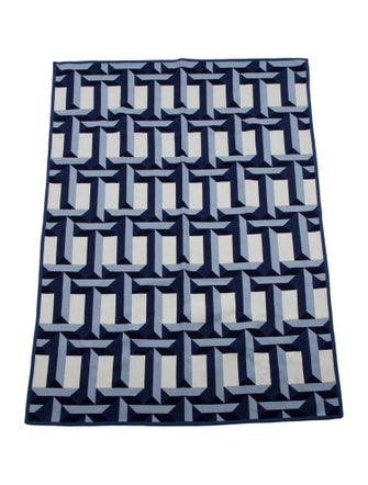 Tiffany & Co. Printed Wool Throw Blanket