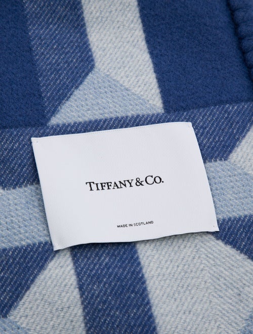 Tiffany & Co. Printed Wool Throw Blanket