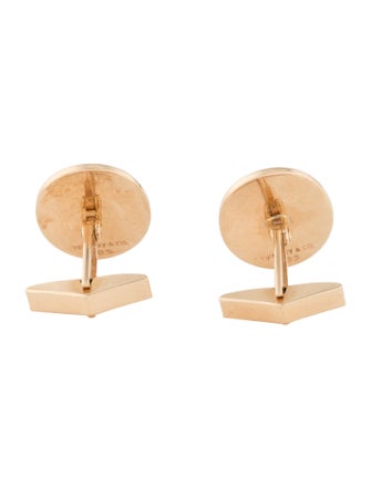 Tiffany & Co. 14K 'F' Initial Cufflinks