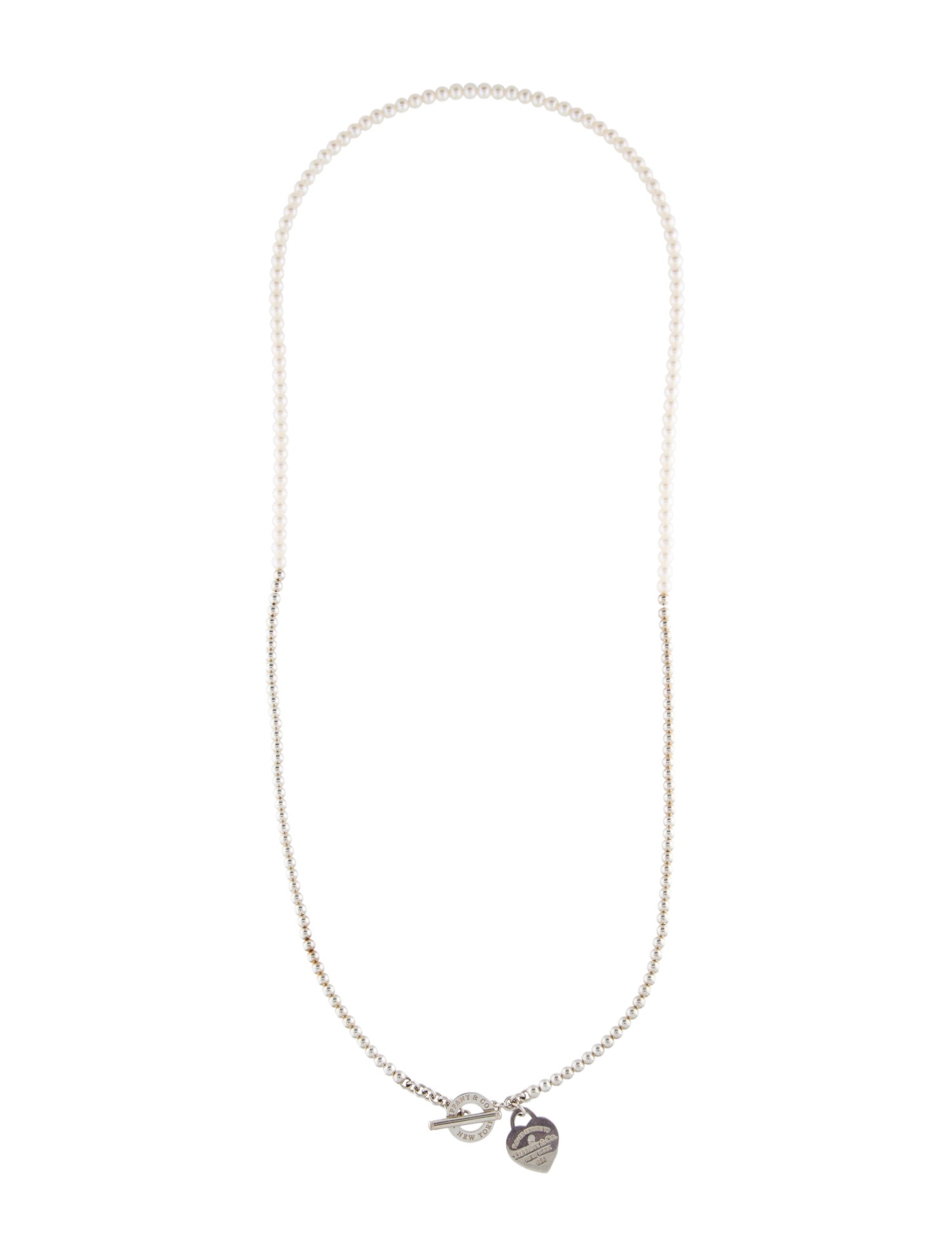 Tiffany & Co. Pearl & Diamond Wrap Necklace