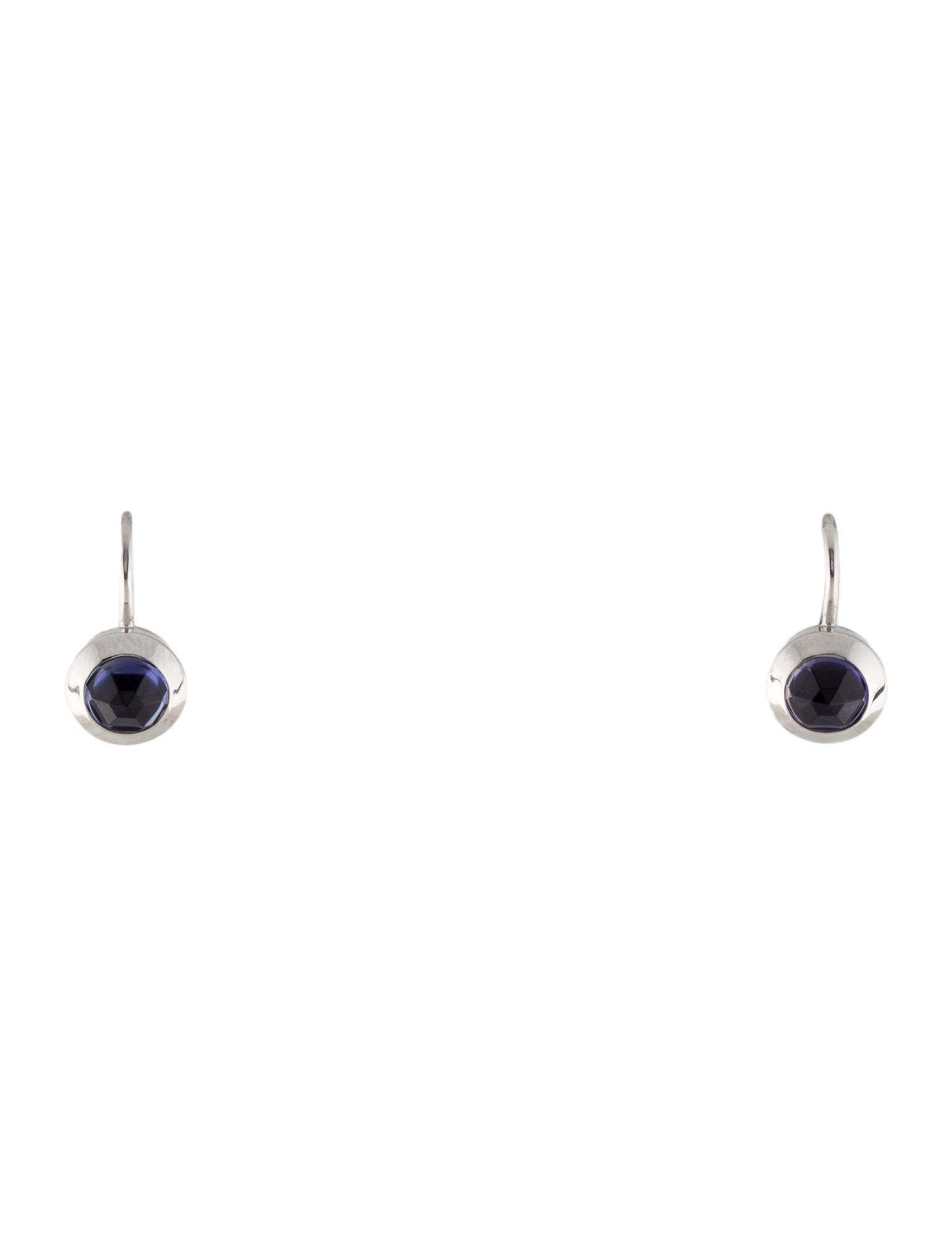 Tiffany & Co. 18K Iolite Drop Earrings