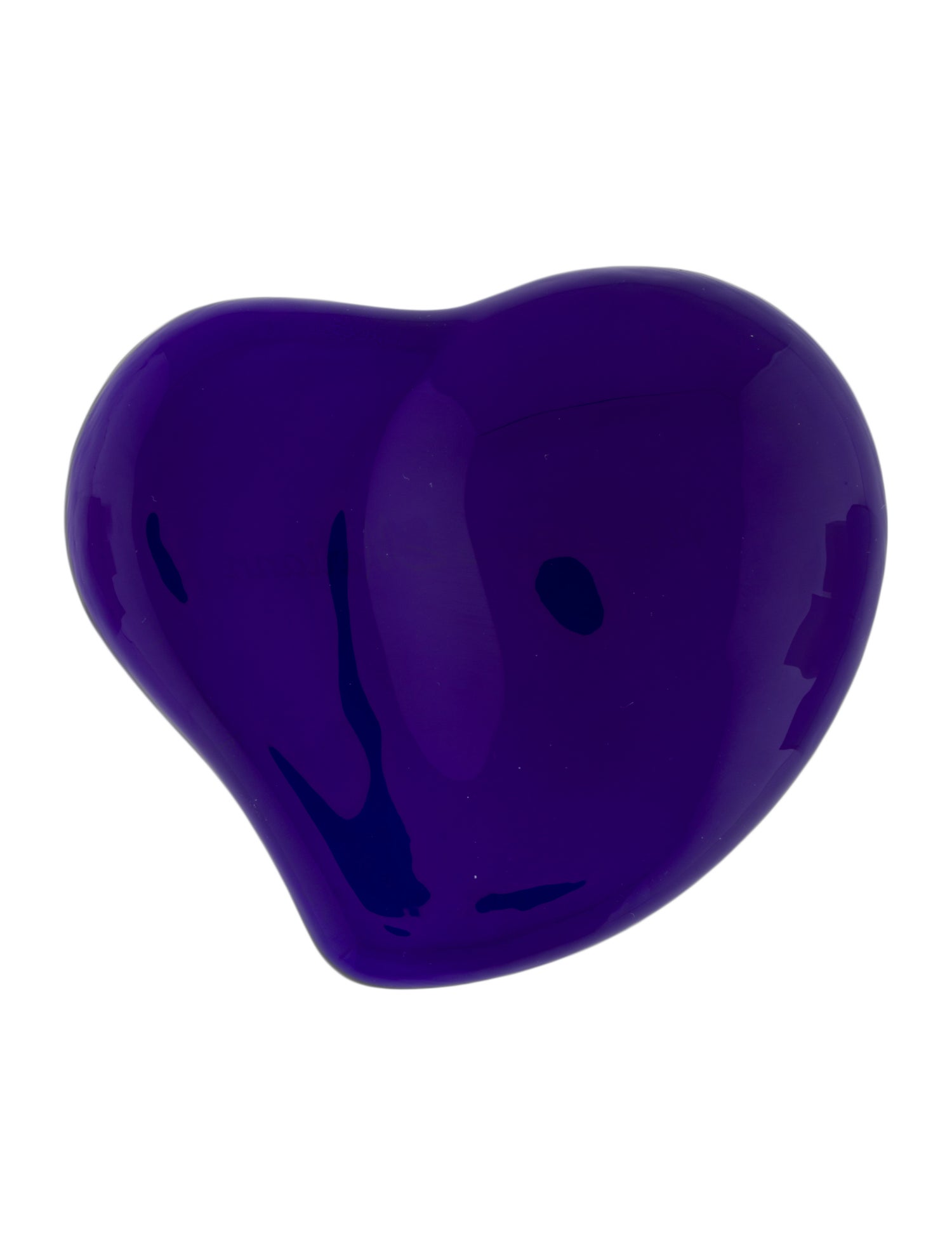Tiffany & Co. Elsa Peretti Crystal Heart Paperweight