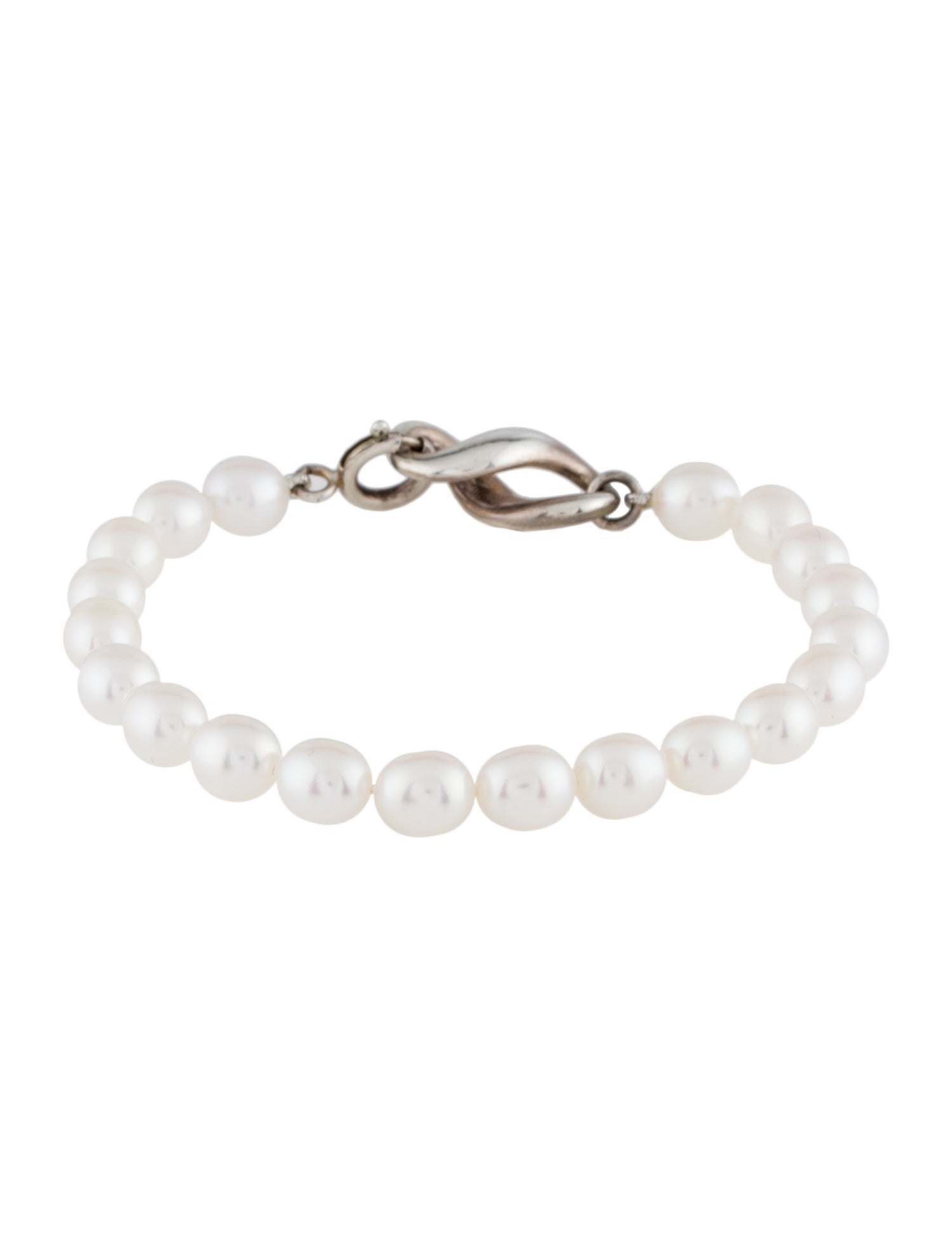 Tiffany & Co. Vintage Pearl Infinity Bracelet