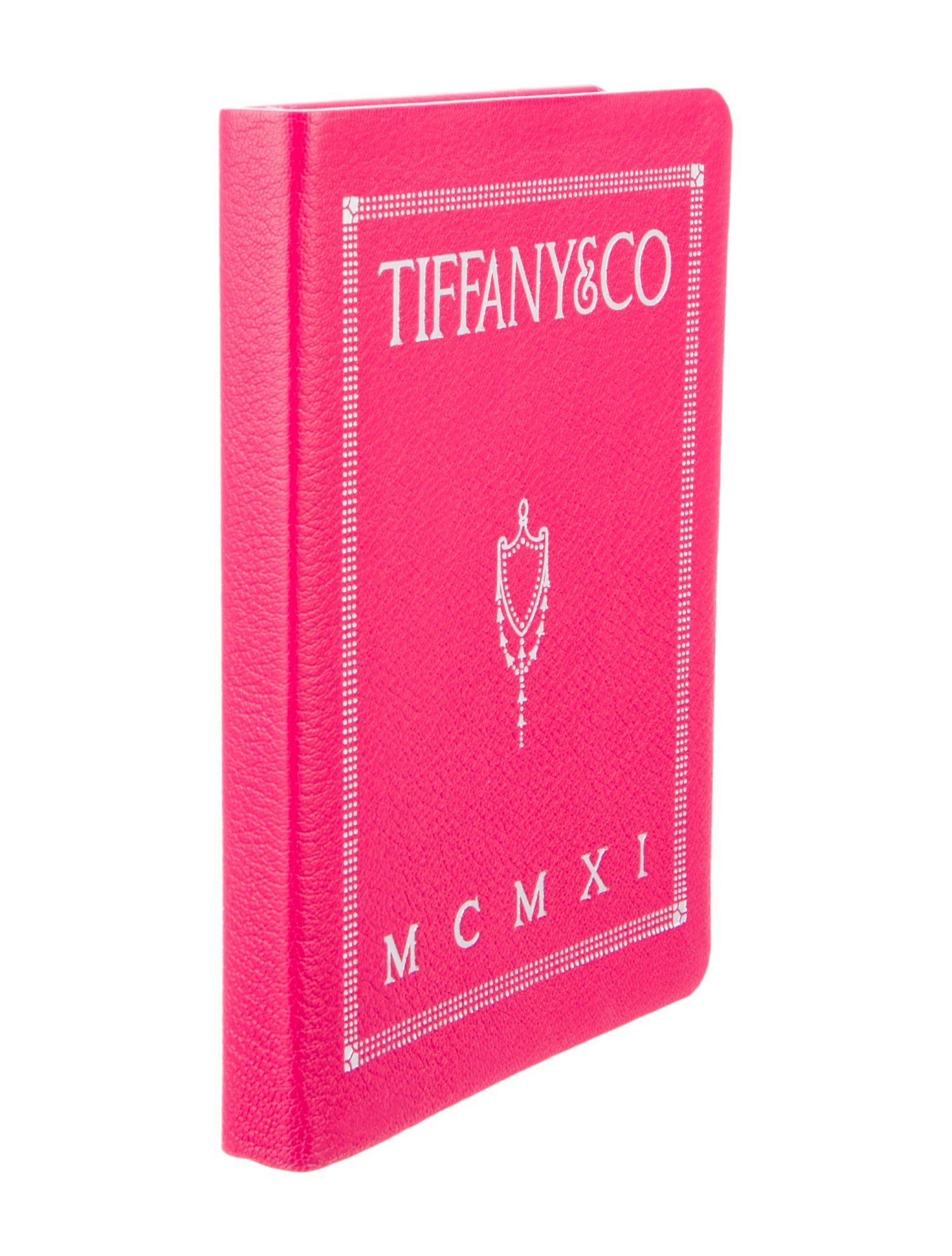 Tiffany & Co. Cerise Leather Essentials Notebook