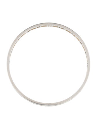 Tiffany & Co. Narrow Atlas Open Bangle Bracelet