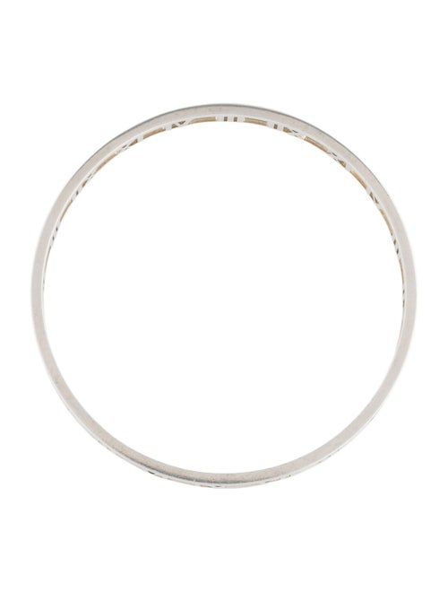 Tiffany & Co. Narrow Atlas Open Bangle Bracelet