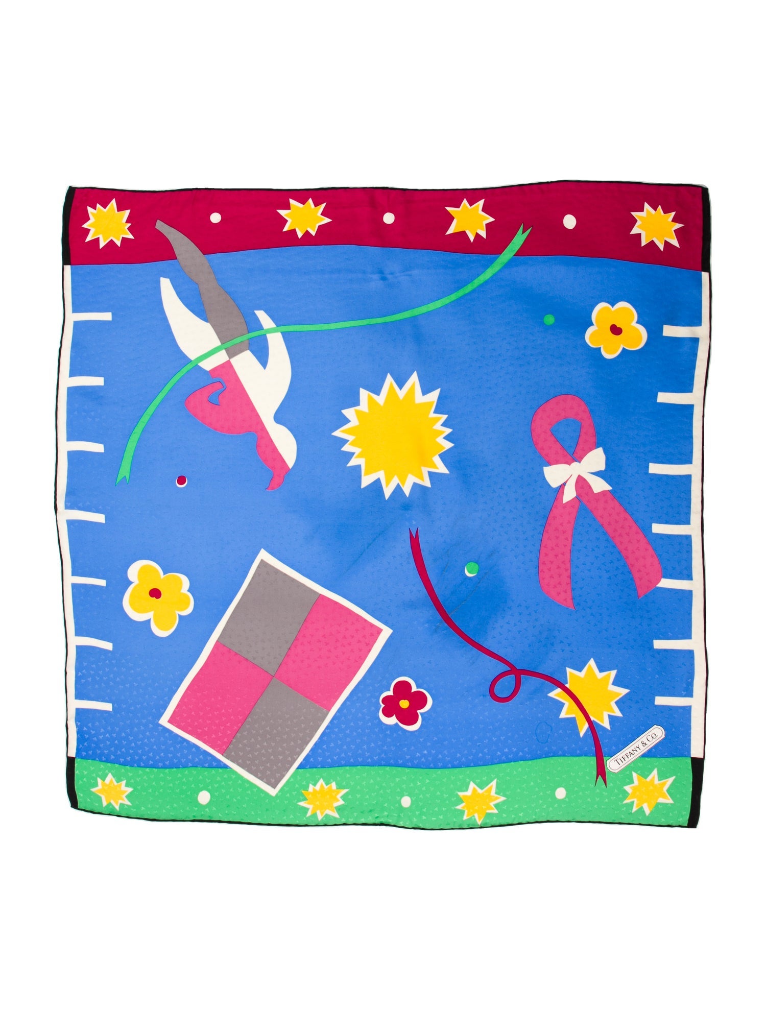 Tiffany & Co. Silk Printed Scarf