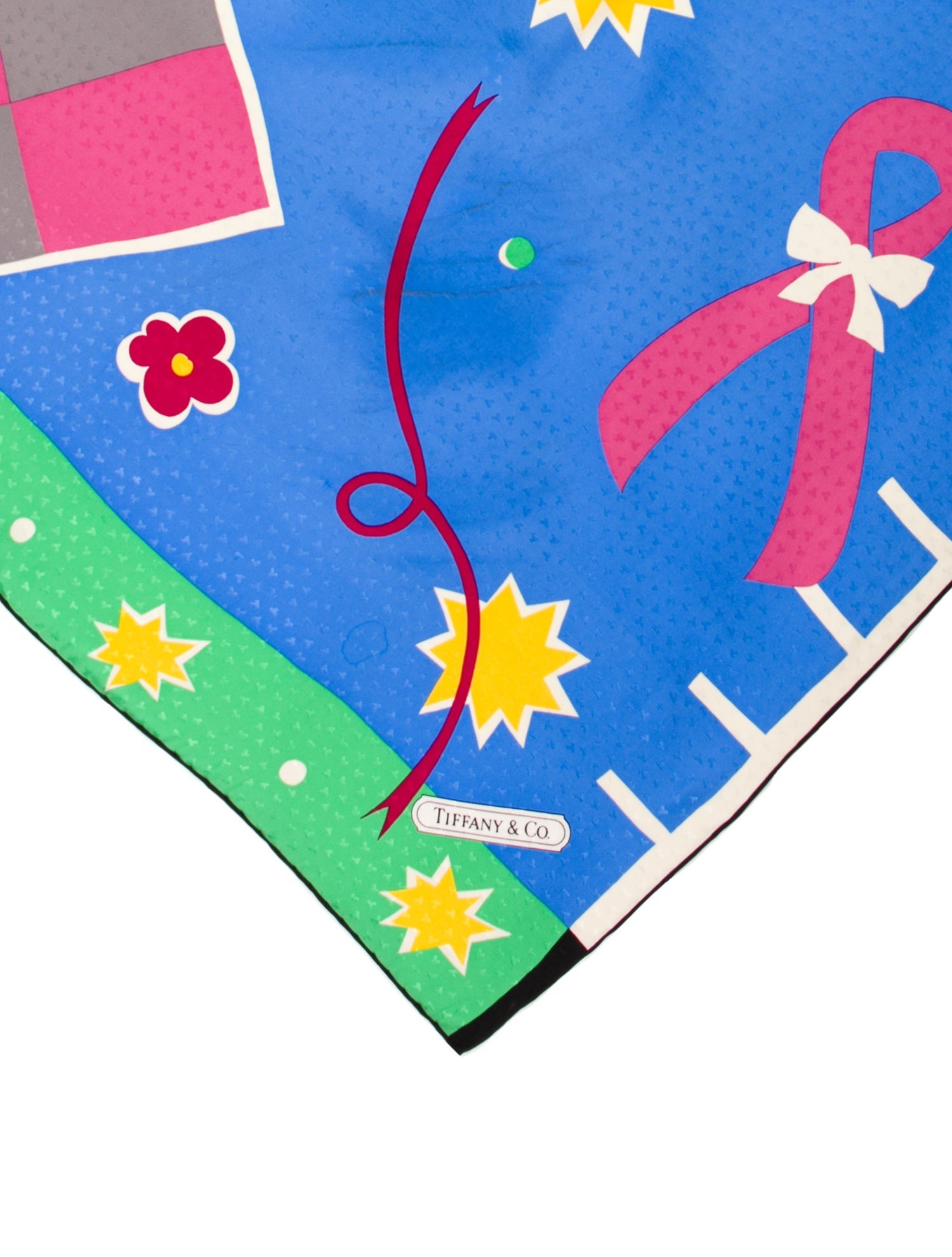 Tiffany & Co. Silk Printed Scarf