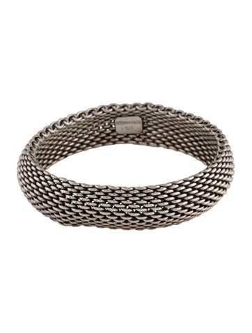 Tiffany & Co. Link Somerset Mesh Bracelet