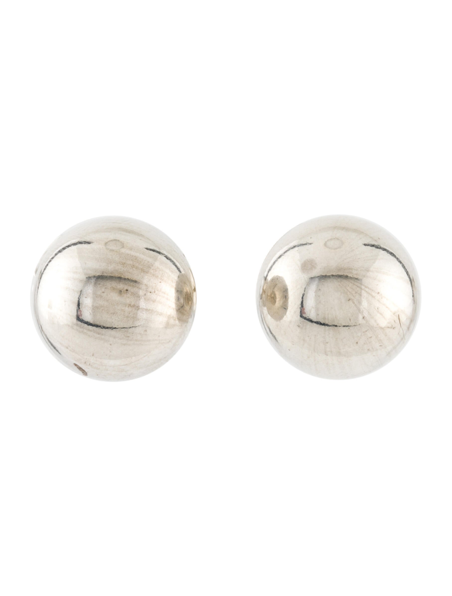 Tiffany & Co. Large Ball Stud Earrings