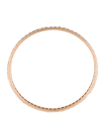 Tiffany & Co. 18K 2.44ctw Diamond Metro Bangle