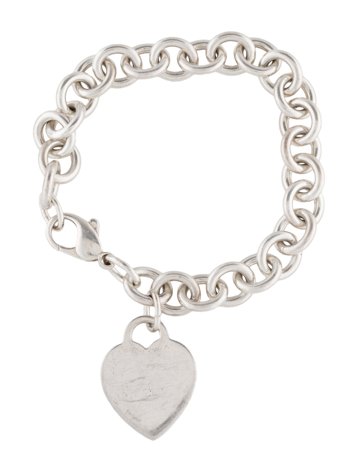 Tiffany & Co. Heart Tag Charm Bracelet