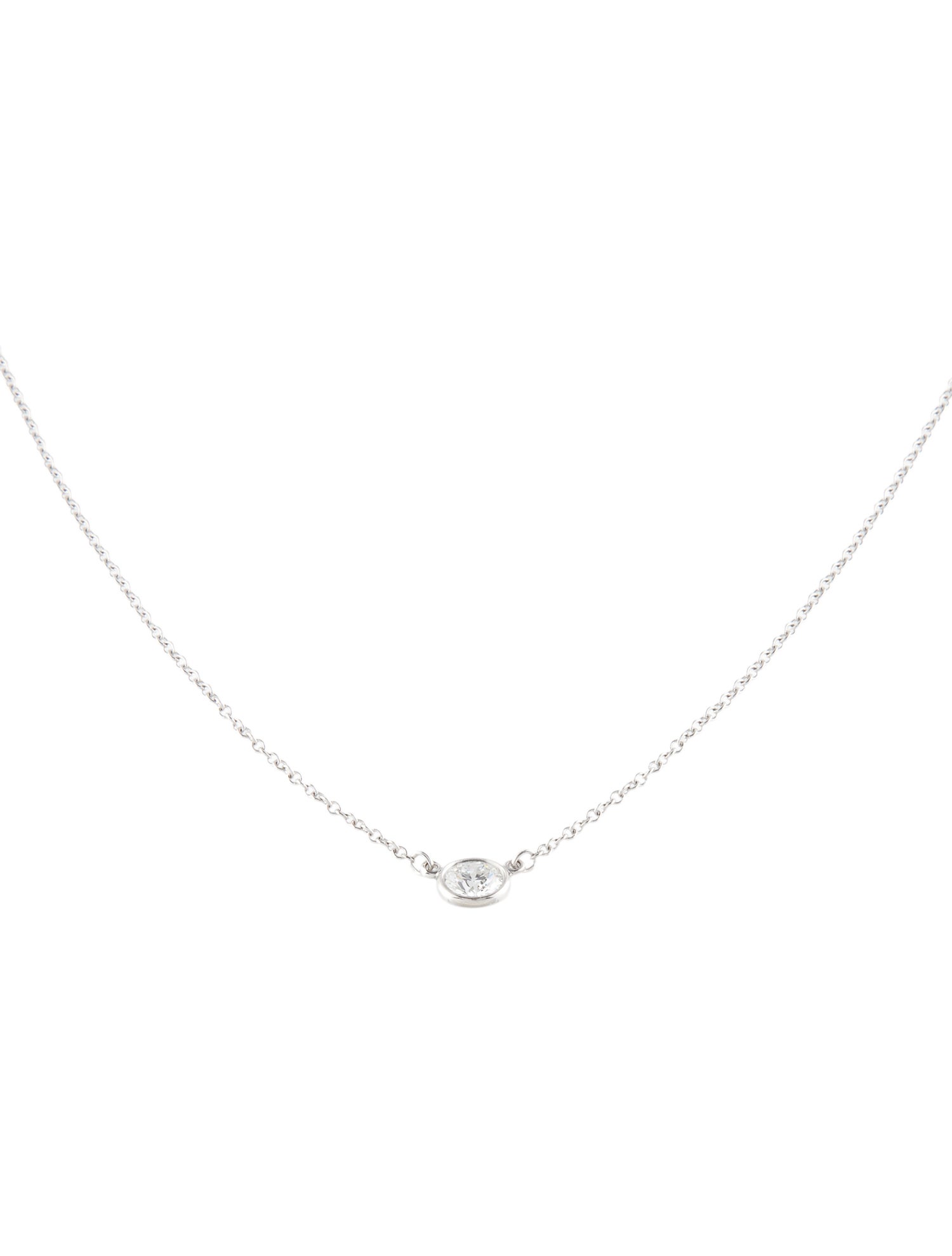 Tiffany & Co. Platinum Diamonds by the Yard® Pendant Necklace