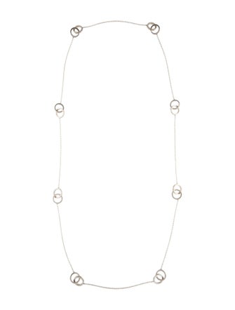Tiffany & Co. Interlocking Circles Station Necklace