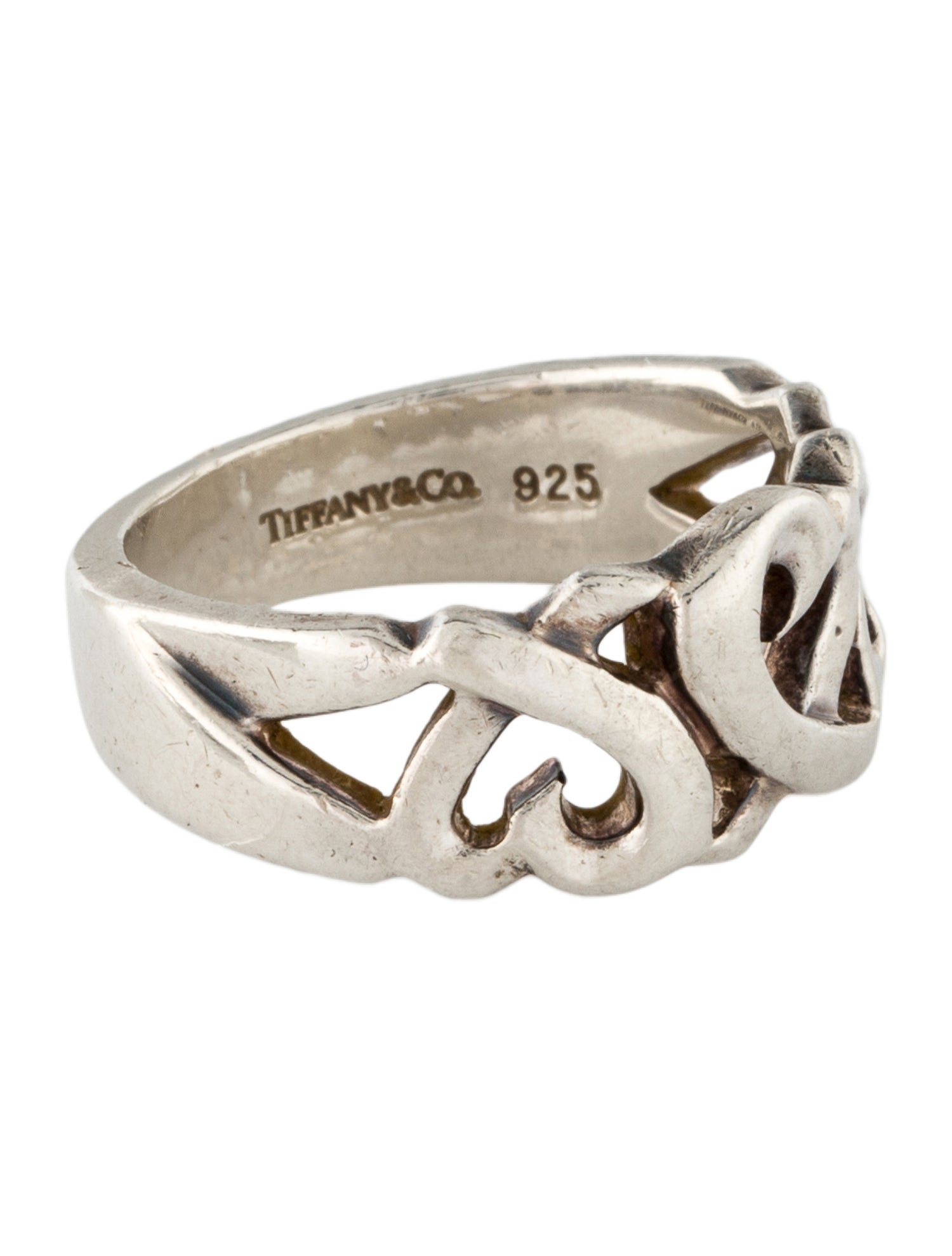 Tiffany & Co. Loving Hearts Band