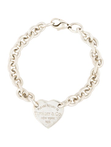 Tiffany & Co. Charm Heart Tag Bracelet