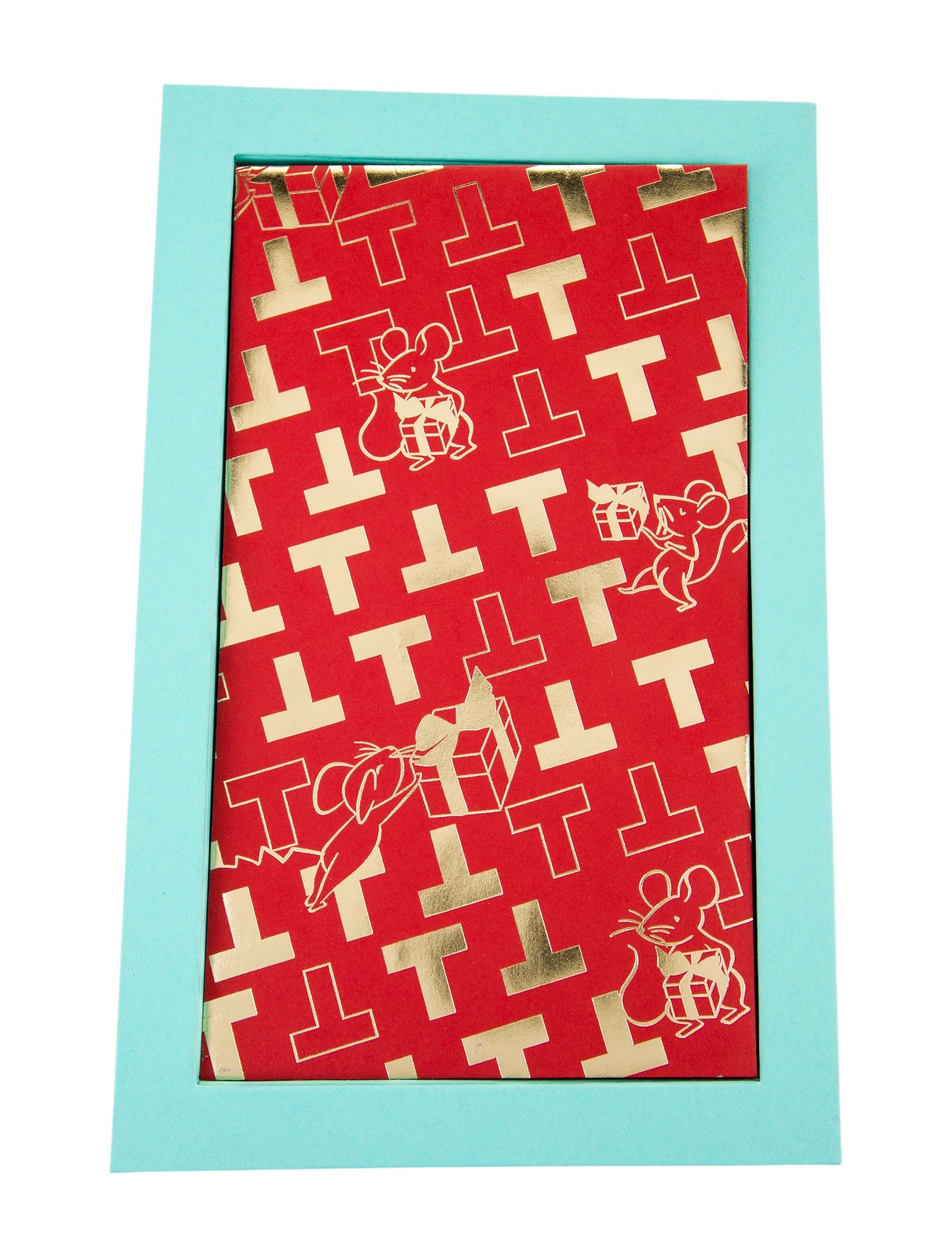 Tiffany & Co. Set of 8 Year of The Rat Red Envelopes